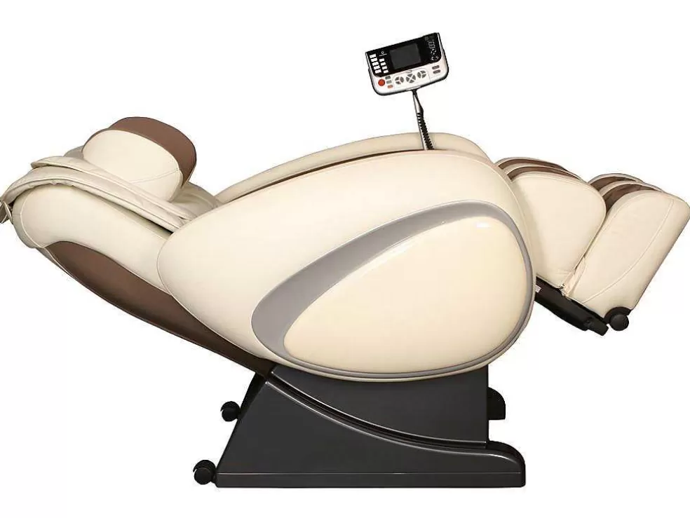 Flash Sale Massagestoel Moon - Met Moon-Systeem - Zwart Fauteuil Kunstleer