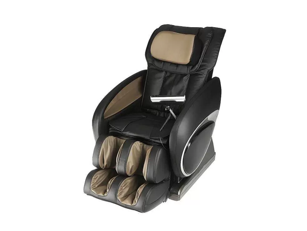 Flash Sale Massagestoel Moon - Met Moon-Systeem - Zwart Fauteuil Kunstleer