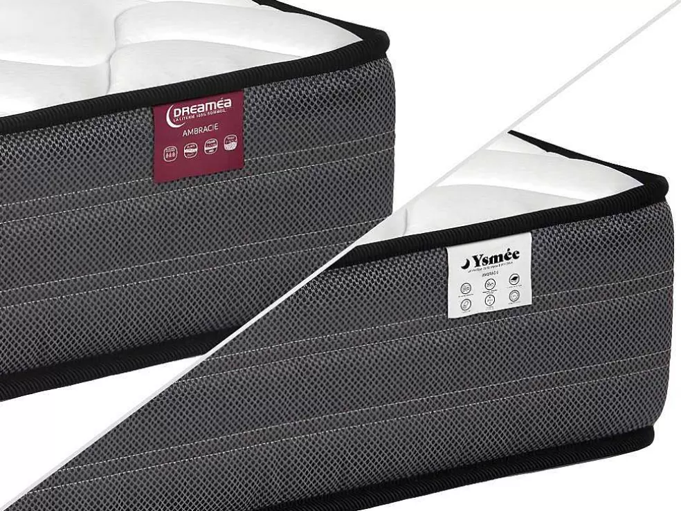 Fashion Matras 140 X 200 Cm Pocketveren 20 Cm Dik - Ambracie Van Ysmee Tweepersoonsmatras