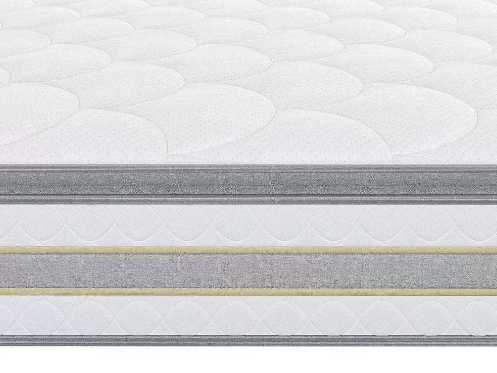 Cheap Matras 160X 200Cm Met Pocketveren En Geintegreerd Topmatras Dikte 29Cm - Canterbury Van Ysmee Tweepersoonsmatras