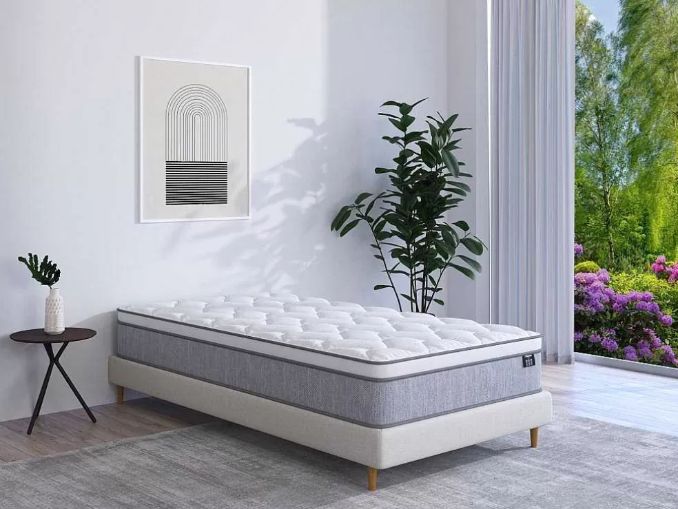 Hot Matras 90X 200Cm Met Pocketveren 22Cm Dik -Senerite Van Ysmee Eenpersoons Matras