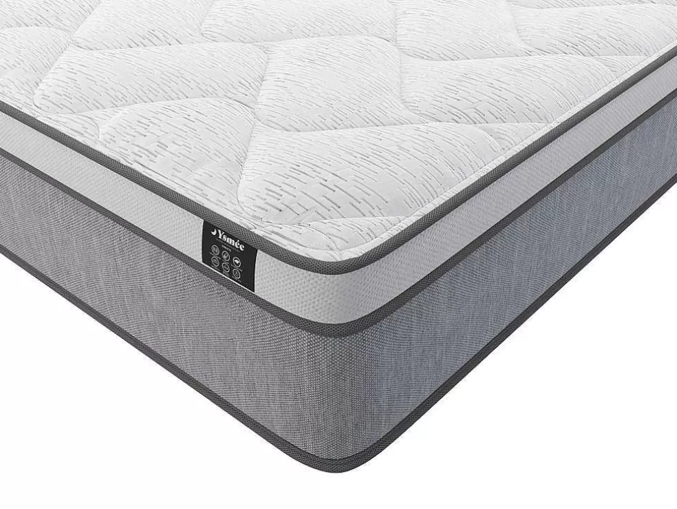 Hot Matras 90X 200Cm Met Pocketveren 22Cm Dik -Senerite Van Ysmee Eenpersoons Matras