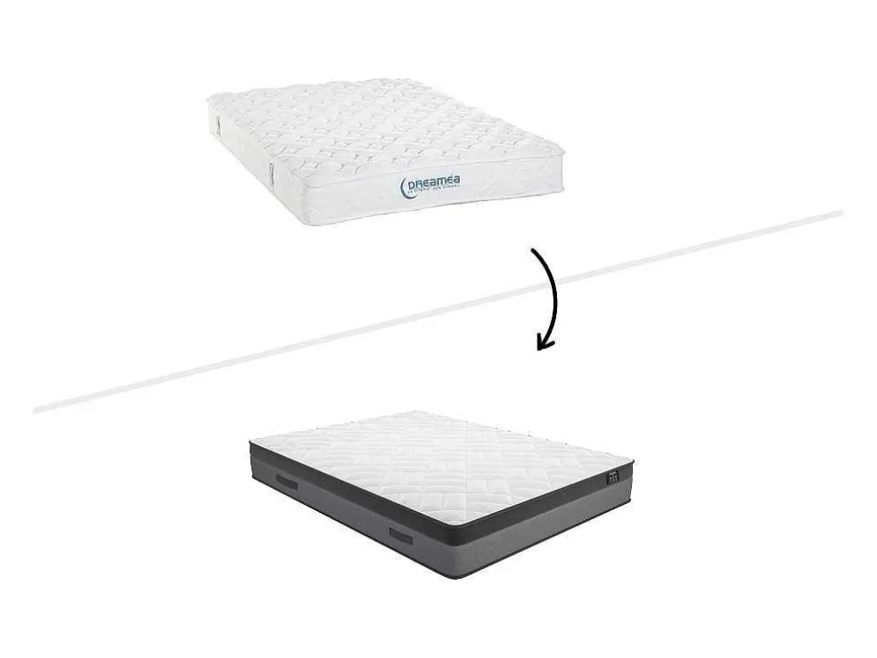Clearance Matras Met Pocketveren En Vormgeheugen 160X200Cm Dikte 24Cm - Illusion Van Matras Met Vormgeheugen