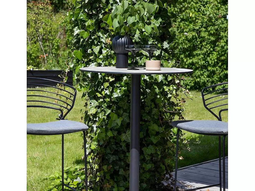 Hot Milano Tuin Bartafel O70Cm Grijs. Tuinbar