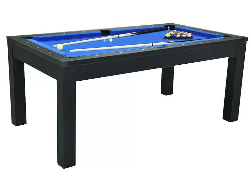Best Sale Moduleerbare Tafel - Biljart En Tafeltennis - L182 X B102 X H80 Cm - Zwart - Sousa Eettafel