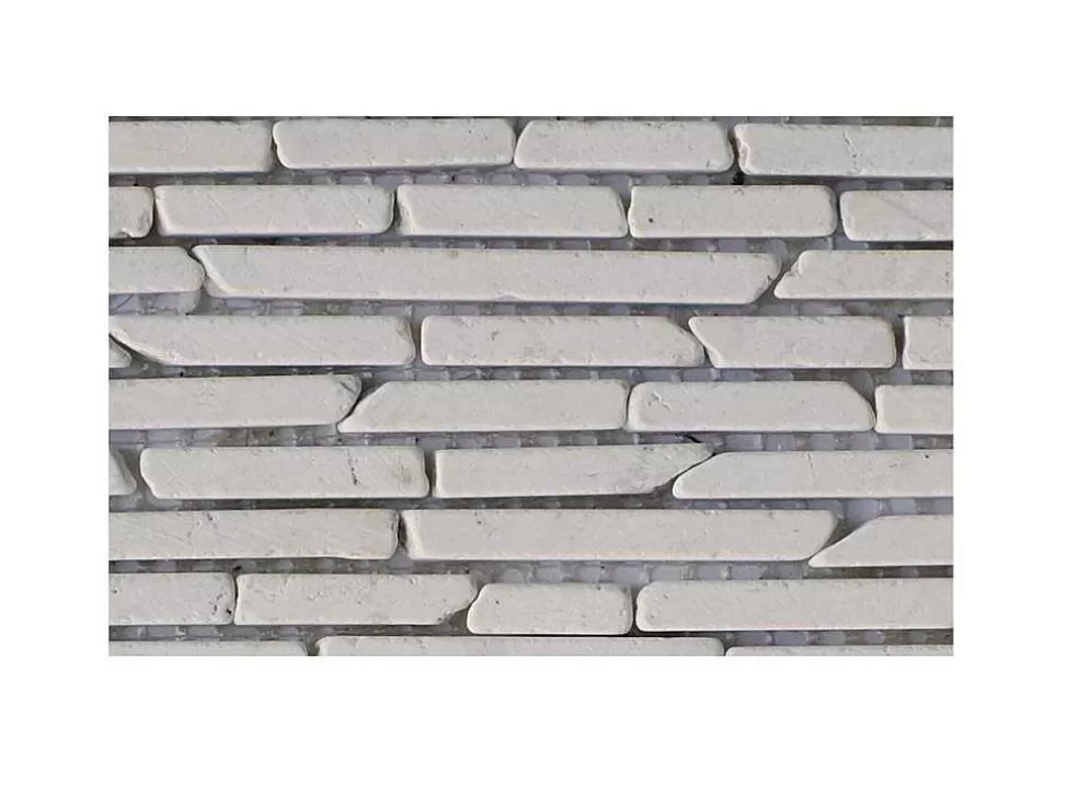 Best Mozaiek Vloer En Wand In Creme Marmer - Set Van 1M - Moyali Mozaiek
