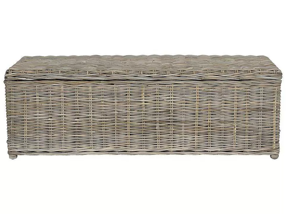Online Opbergruimte Van Kubu Gao - L130 X D45 X H44 Cm - Natuurlijk Grijs Opbergaccessoire