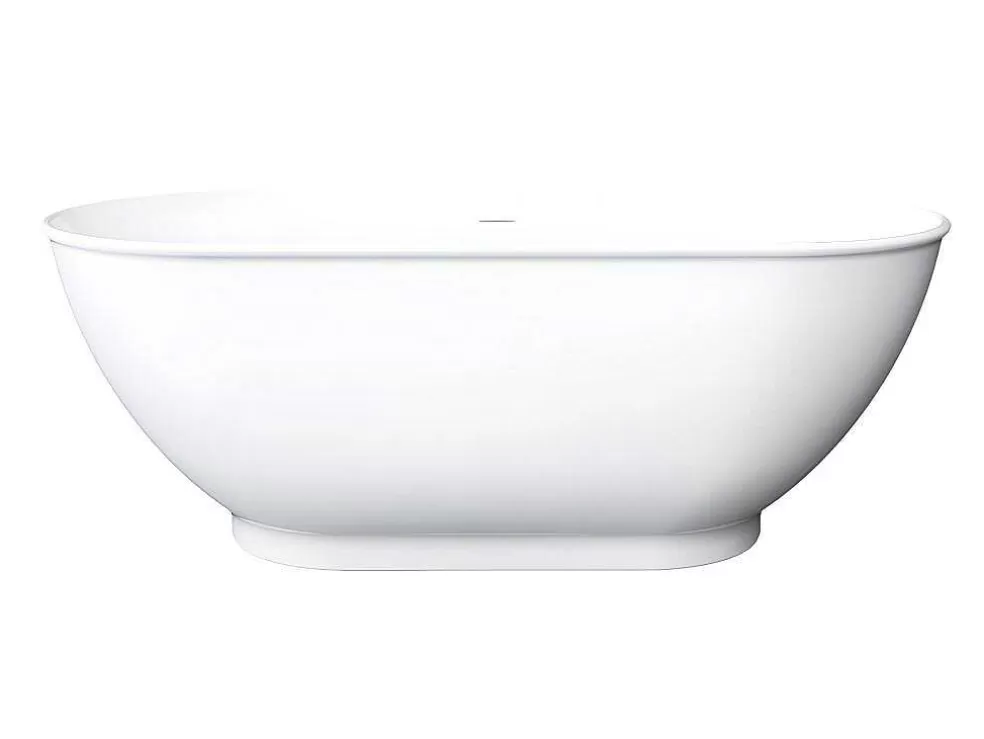 Cheap Ovaal Vrijstaand Bad - 210L - 150 X 74 X 57 Cm - Wit - Acryl - Mobula Vrijstaand Bad