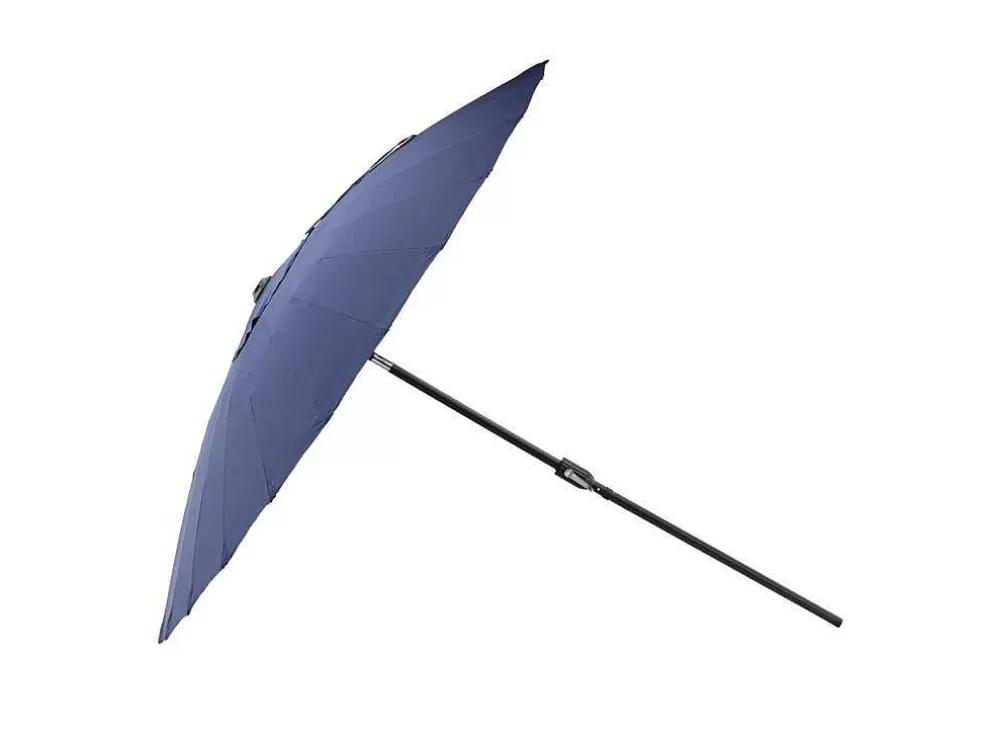 Store Palmetto Parasol Met Kantelfunctie Blauw. Parasol