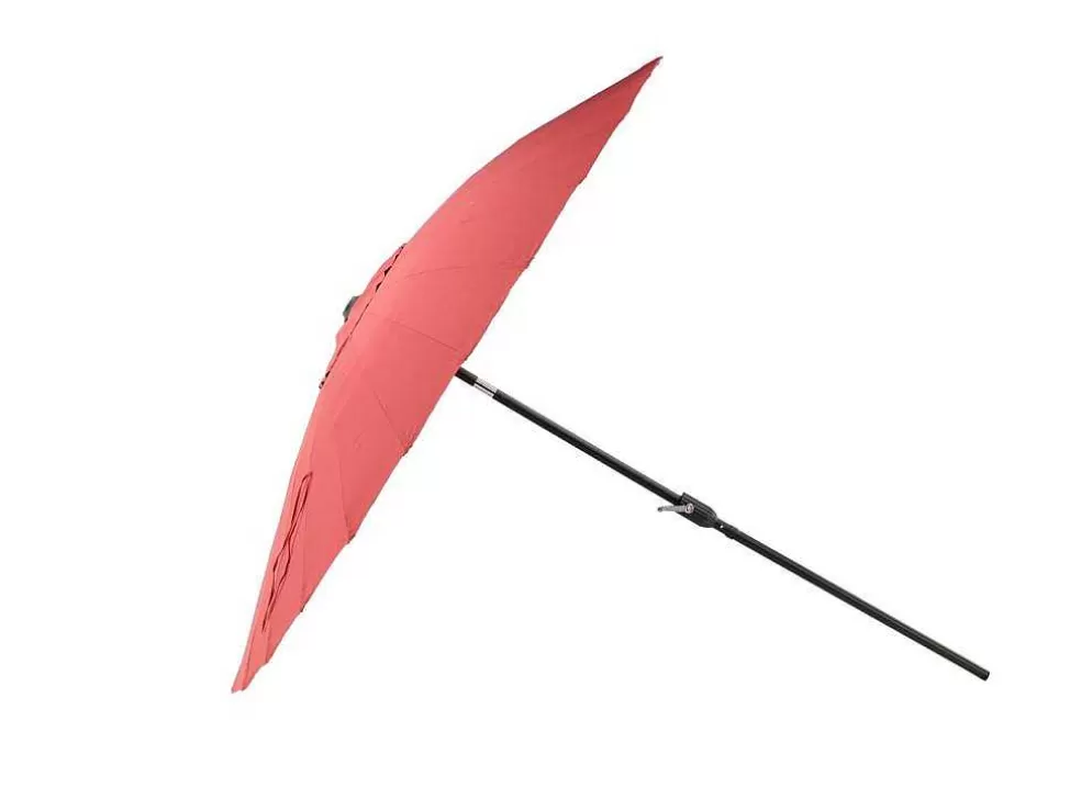 Hot Palmetto Parasol Met Kantelfunctie Rood. Parasol