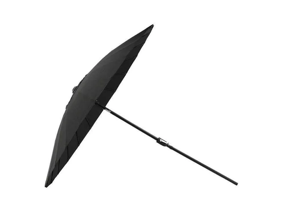 Sale Palmetto Parasol Met Kantelfunctie Zwart. Parasol