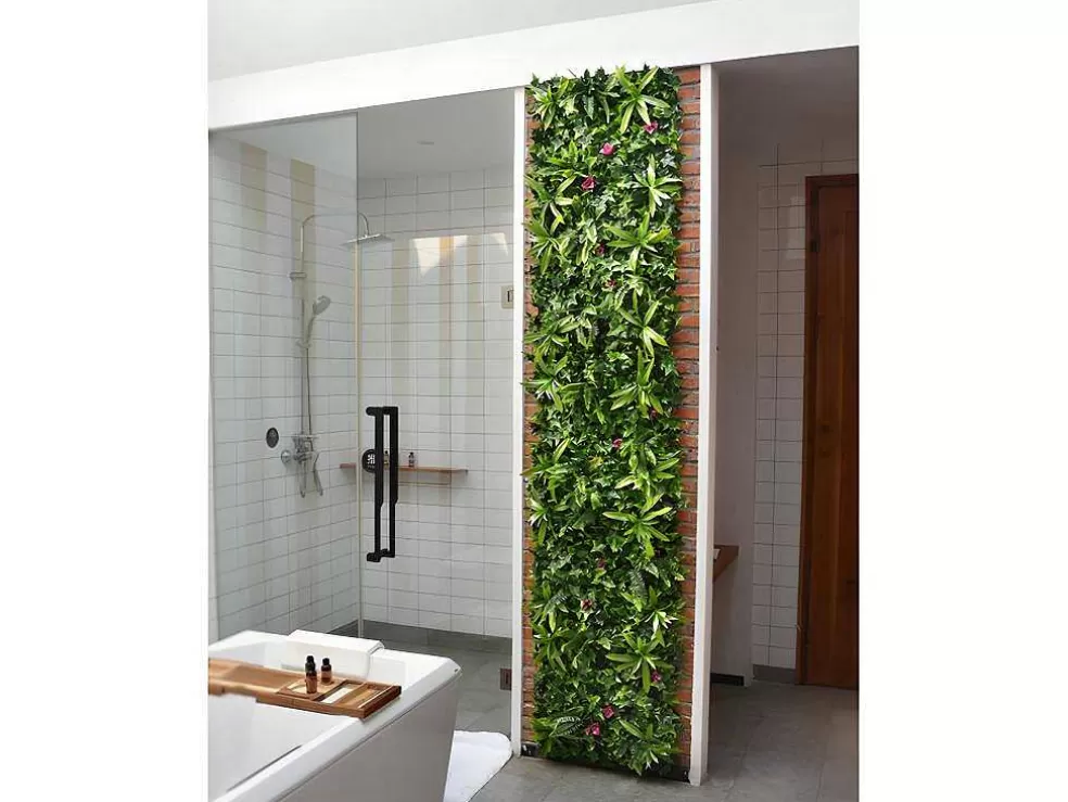 Discount Plantenwand Ikaz - Set Van 1 M - Groen Plantenwand