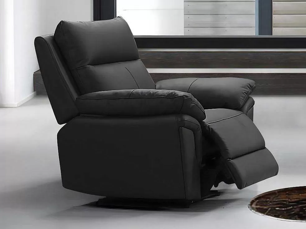 Cheap Relaxfauteuil Van Buffelleer Pakita - Zwart Relaxfauteuil