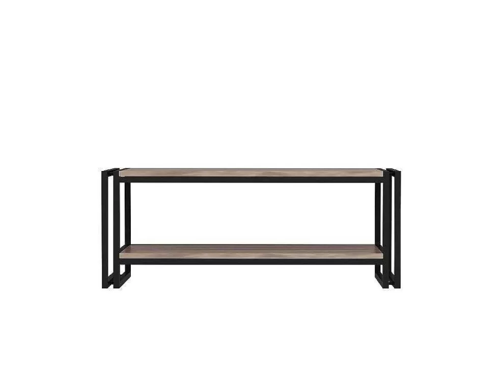 Outlet Salontafel Carmela, Walnoten, 102X45X40 Cm, Salontafel