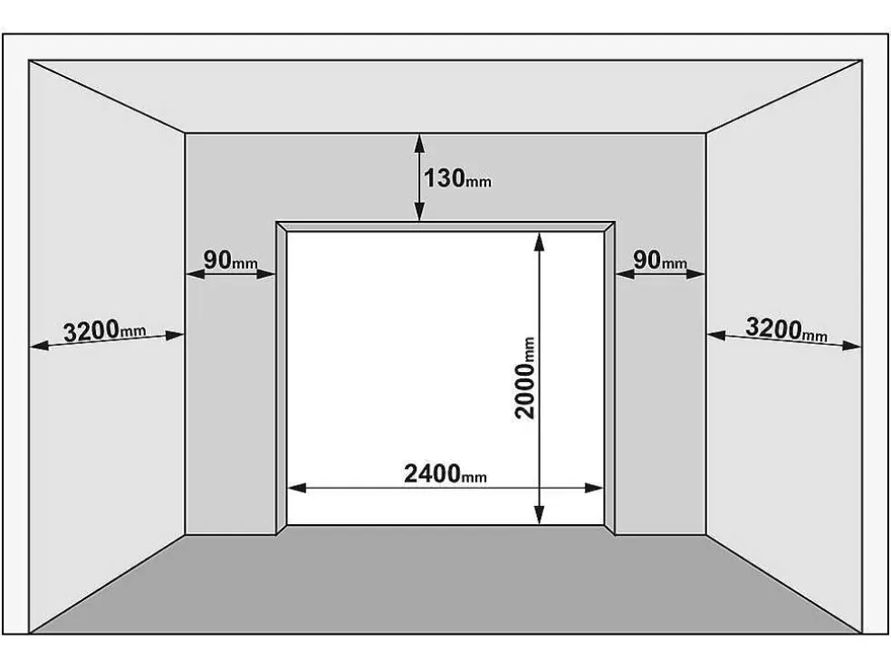 Store Sectionale Garagedeur Met Motor Cassette Centrale Deur Wit - Caopas Garagedeur