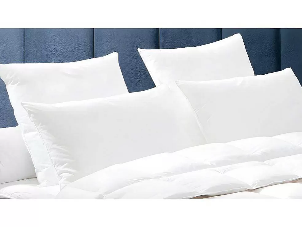 Discount Set Dekbed Natuurlijk 240 X 260 Cm + 2 Hoofdkussens Dons Baffin 65 X 65 Cm Dekbed