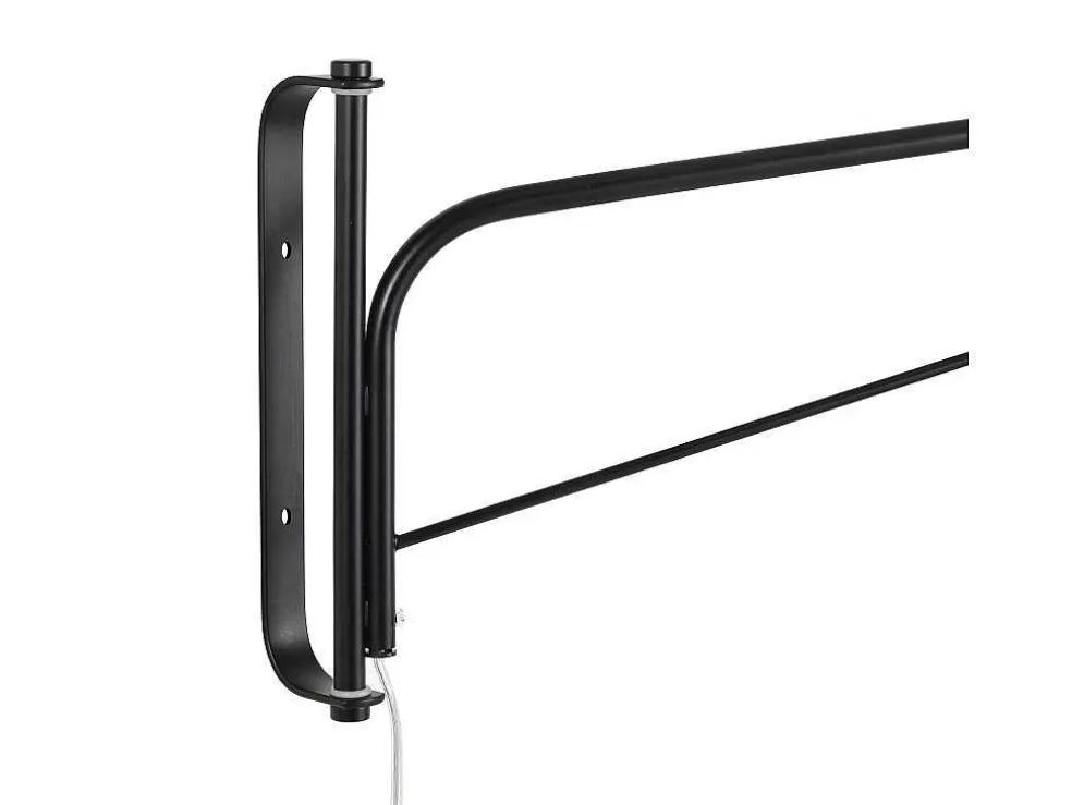 Flash Sale Set Van 2 Hangende Wandlampen - Metaal - L65 X D10 X H25 Cm - Zwart En Koperkleurig - Colwood. Wandlamp