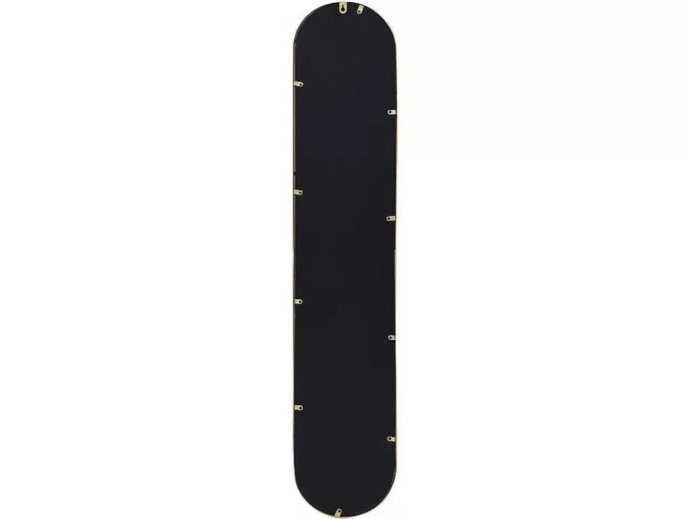 Flash Sale Set Van 3 Ovale Spiegels Van Metaal - B23 X H120 Cm - Goudkleurig - Jaylen Spiegel