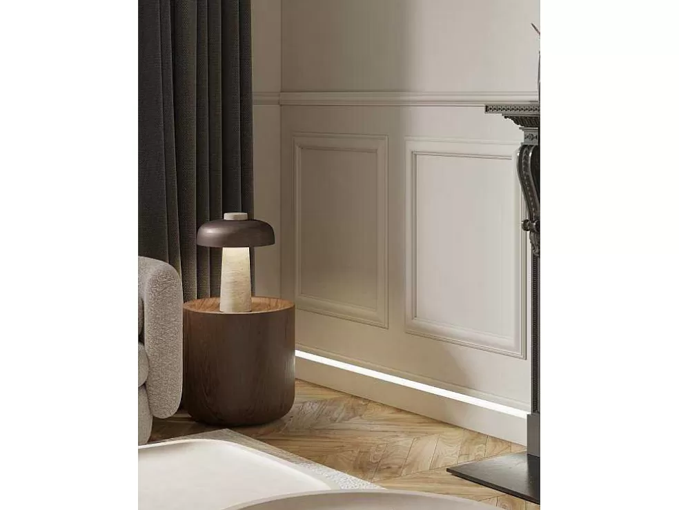 Best Set Van 3 Plinten Van Polystyreen L290 X H12 Cm Wit - Ateno Plint