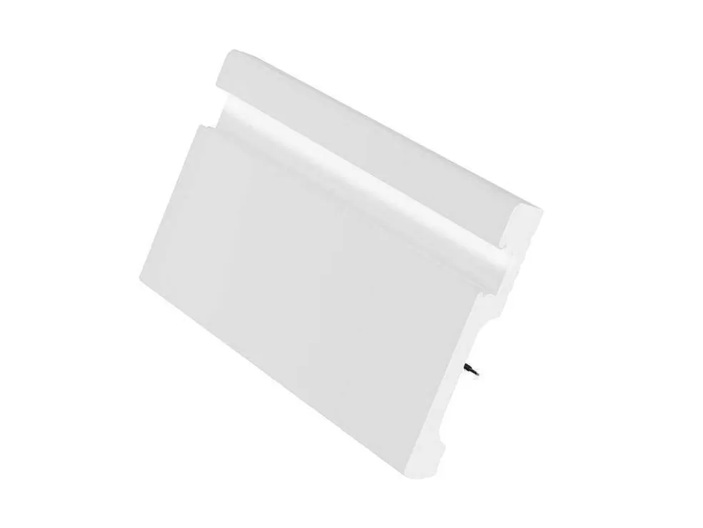 Best Set Van 3 Plinten Van Polystyreen L290 X H12 Cm Wit - Ateno Plint