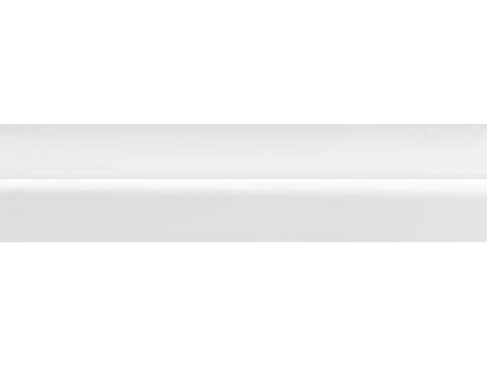 Cheap Set Van 3 Plinten Van Polystyreen L290 X H15 Cm Wit - Radeno Plint