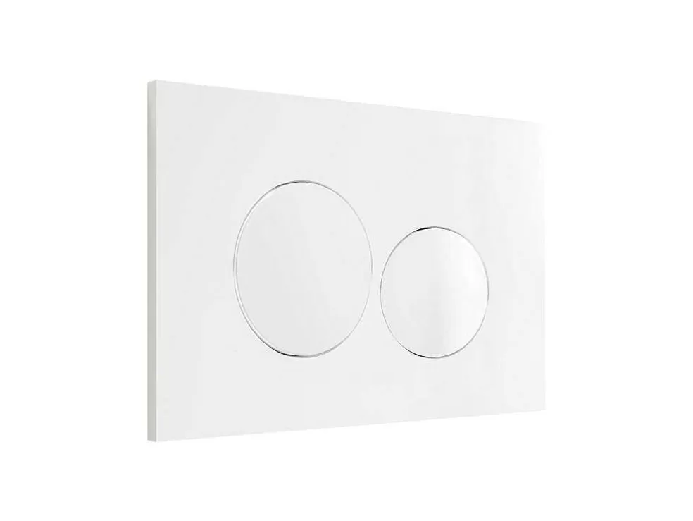 Shop Set Voor Hang-Wc Van Wit Keramiek Met Voorwandsysteem En Bedieningsplaat - Huro Ii Hangend Toilet