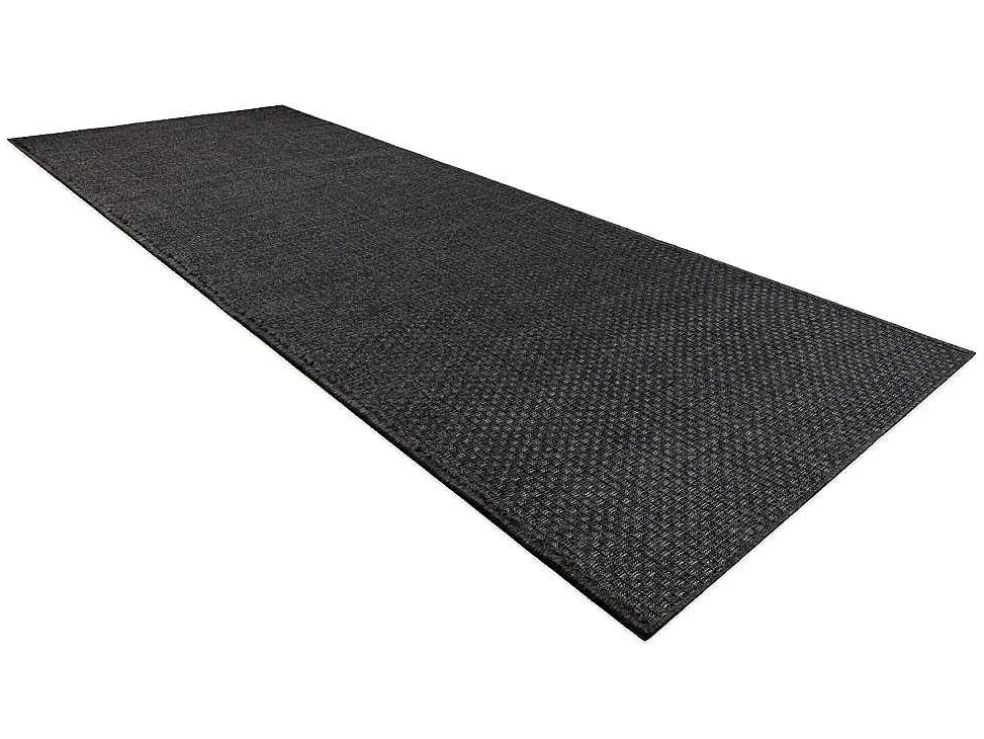 Cheap Sisal Tapijt, Loper Timo 0000 Buitenshuis Zwart 70X250 Cm Tapijt Voor Buiten