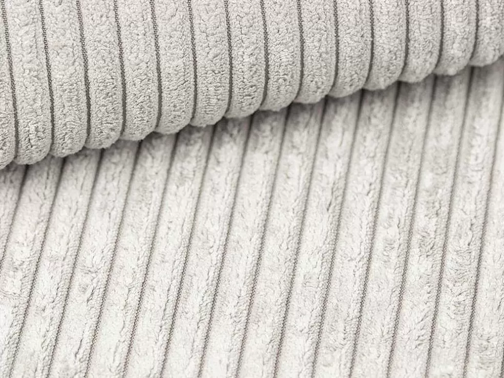 Hot Slaapbank 4 Zitplaatsen Met Stoffen Bekleding In Cremewit Snel Ombouwbaar Matrasbreedte: 160 Cm Matrasdikte: 18 Cm Mondovi Slaapbank Met Matras