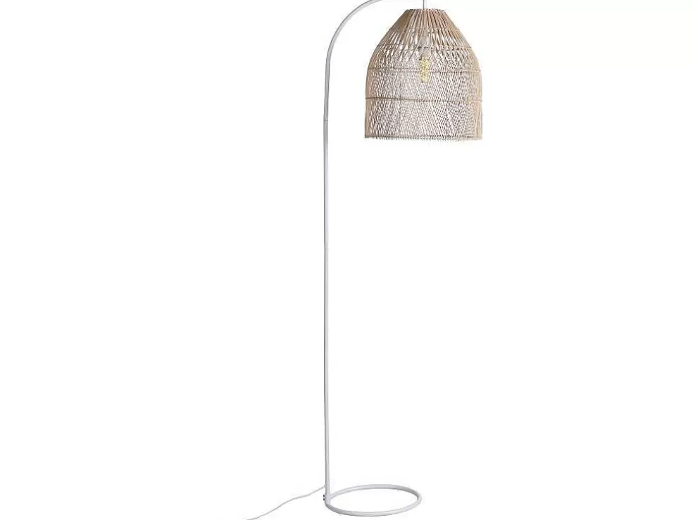Cheap Staande Lamp Etnische Stijl Van Ijzer En Rotan - H 177 Cm - Parnaiba Staande Lamp