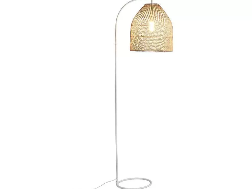 Cheap Staande Lamp Etnische Stijl Van Ijzer En Rotan - H 177 Cm - Parnaiba Staande Lamp