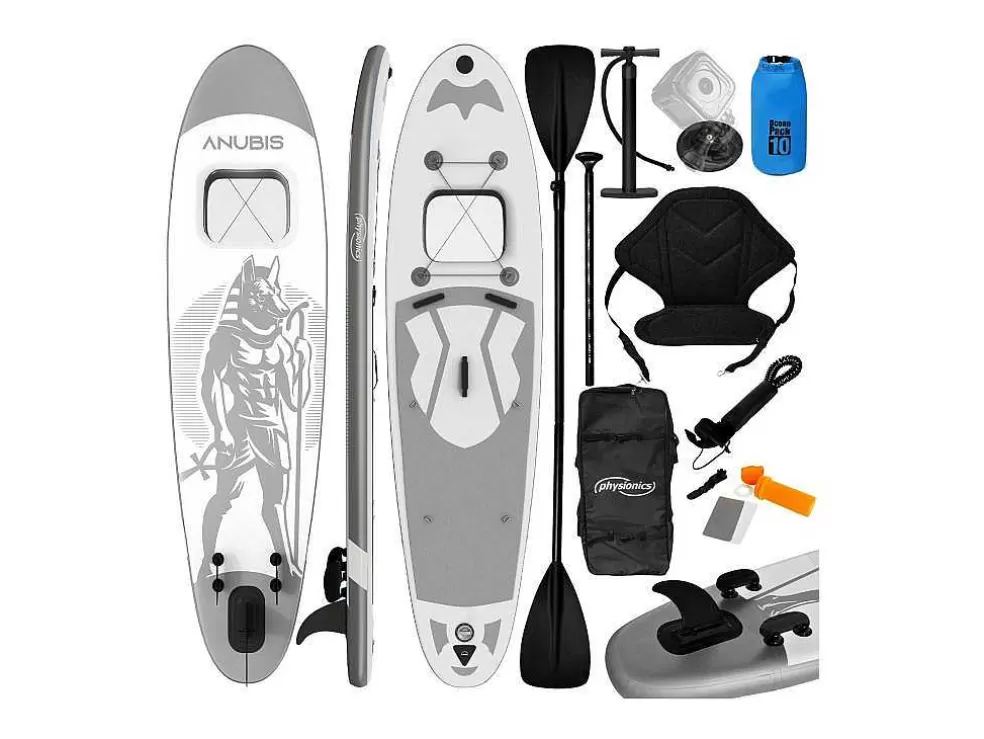 Hot Sup Board Anubis 320 Cm - Zilver - Incl. Accessoires Watersport