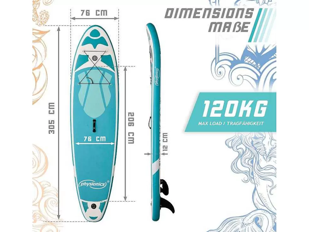 Best Sale Sup Board Nymphe 305 Cm - Mintgroen - Incl. Accessoires Watersport