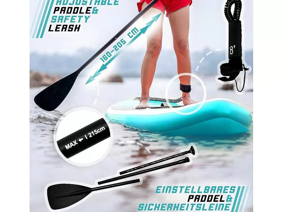 Online Sup Board Nymphe 320 Cm - Mintgroen - Incl. Accessoires Watersport