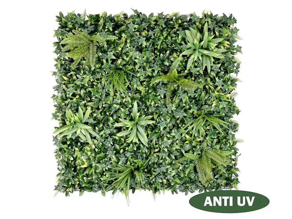 Best Synthetische Groene Begroeide Muur - Pakket Van 1M - Delvin Plantenwand