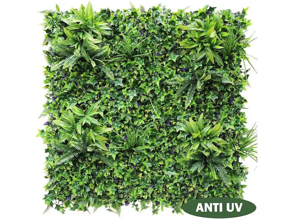 Sale Synthetische Groene Begroeide Muur - Pakket Van 3M - Matcha Plantenwand