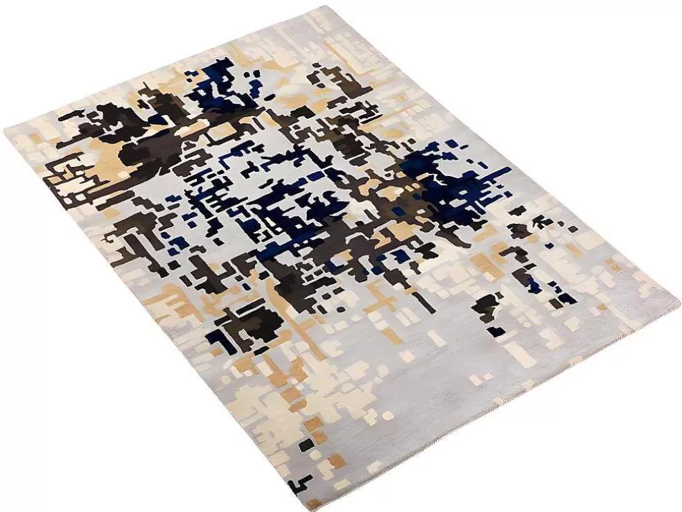 Cheap Tapijt Met Geometrisch Design Van 100% Handgeweven Wol - 160 X 230 Cm - Meerdere Kleuren - Irving Groot Tapijt