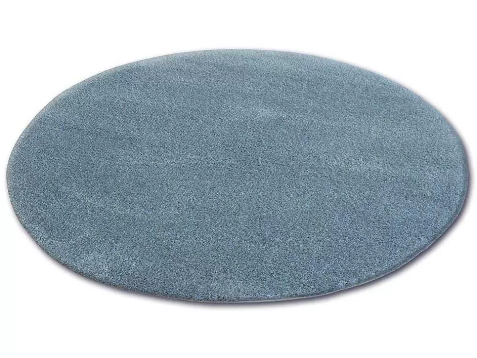 Sale Tapijt Rond Shaggy Micro Grijskleuring Cercle 100 Cm Tapijt Rond