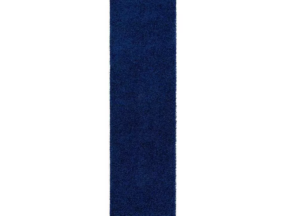 Fashion Tapijt, Vloerbekleding Soffi Shaggy 5Cm Blauw - Voor Keuken, Naar De G 60X300 Cm Tapijt Hoogpolig