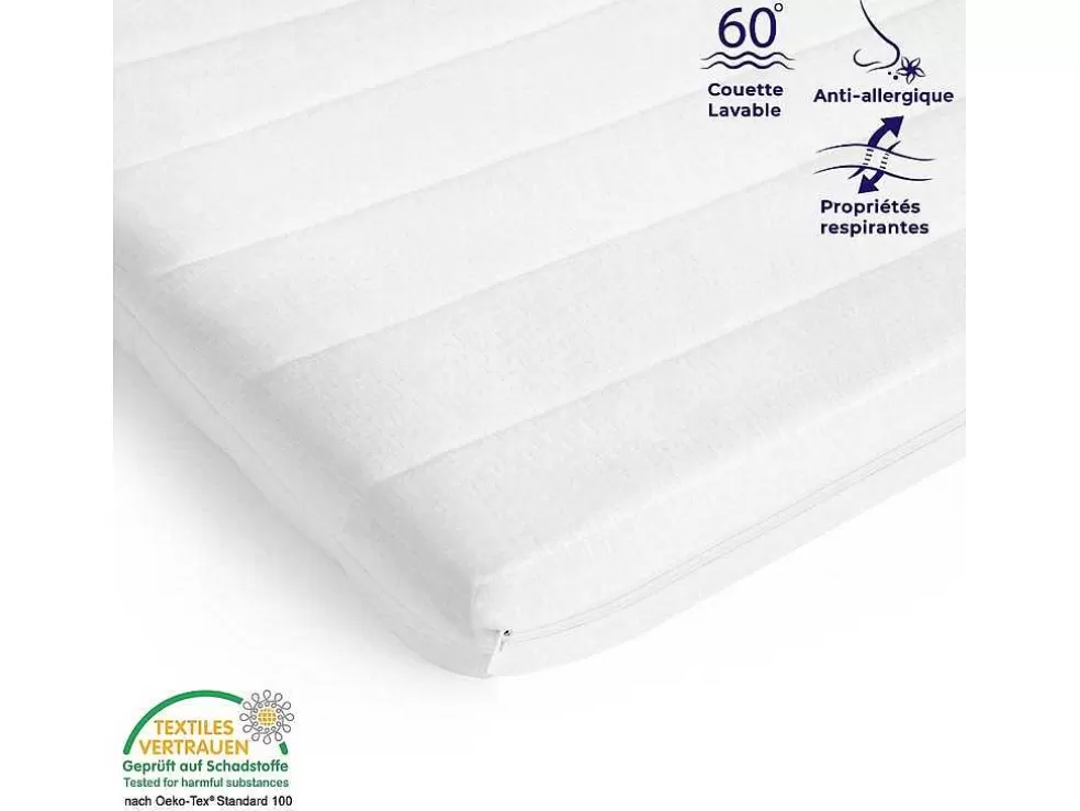 Online Topmatras 180X200 Cm Met Stevige Ondersteuning - Afneembare En Wasbare Hoes Voor Optimale Hygiene Topmatras