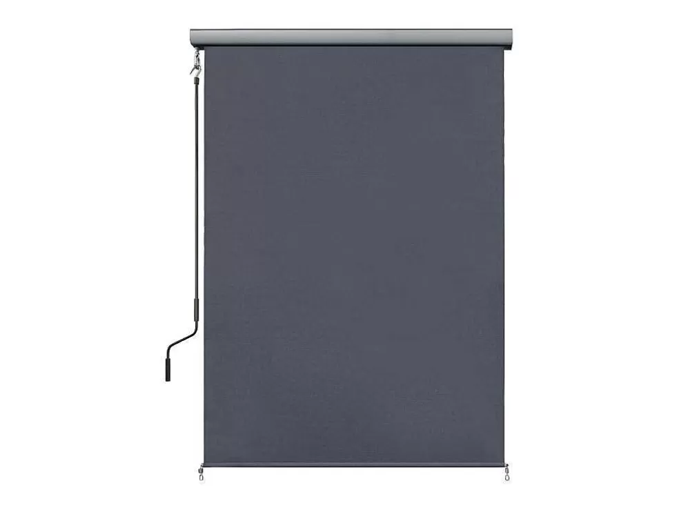 Discount Verduisterend Rolgordijn Met Bak Van Aluminium En Textiel L1,6 X H2,5 M - Passoe Buitenzonwering