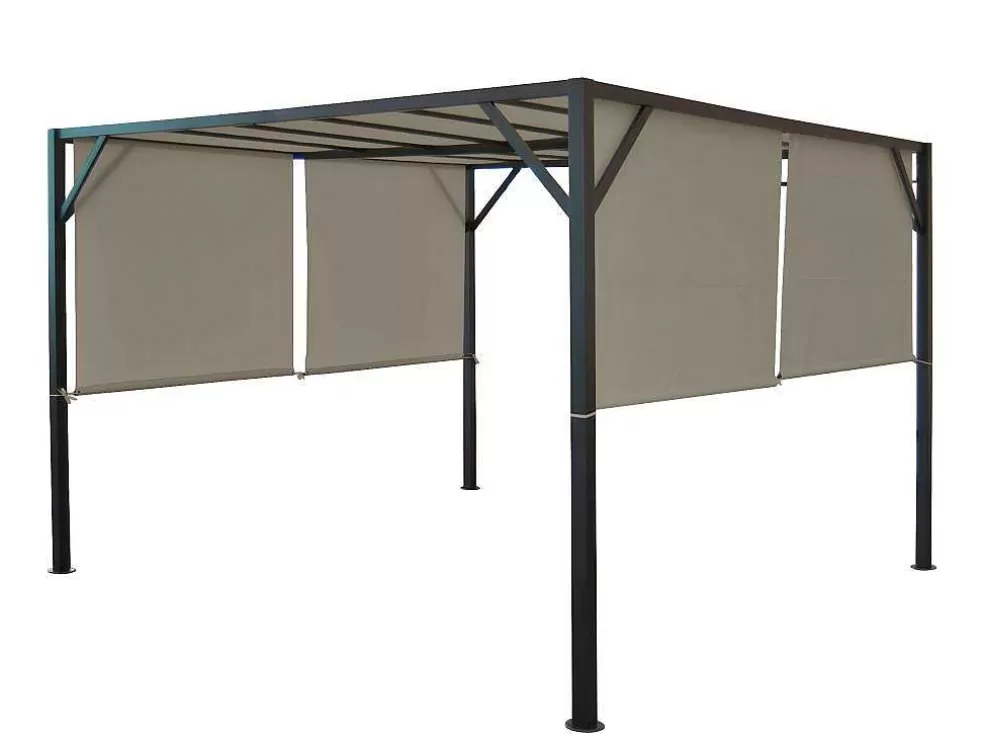 Flash Sale Vervangen Overkapping Voor Pergola Beja, Taupe Prieel, Pergola, Gazebo En Kiosk