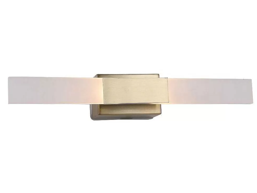 Store Wandlamp Voor Badkamer Met Ledverlichting Van Metaal - L30 Cm - Goudkleurig - Horsham Wandlamp