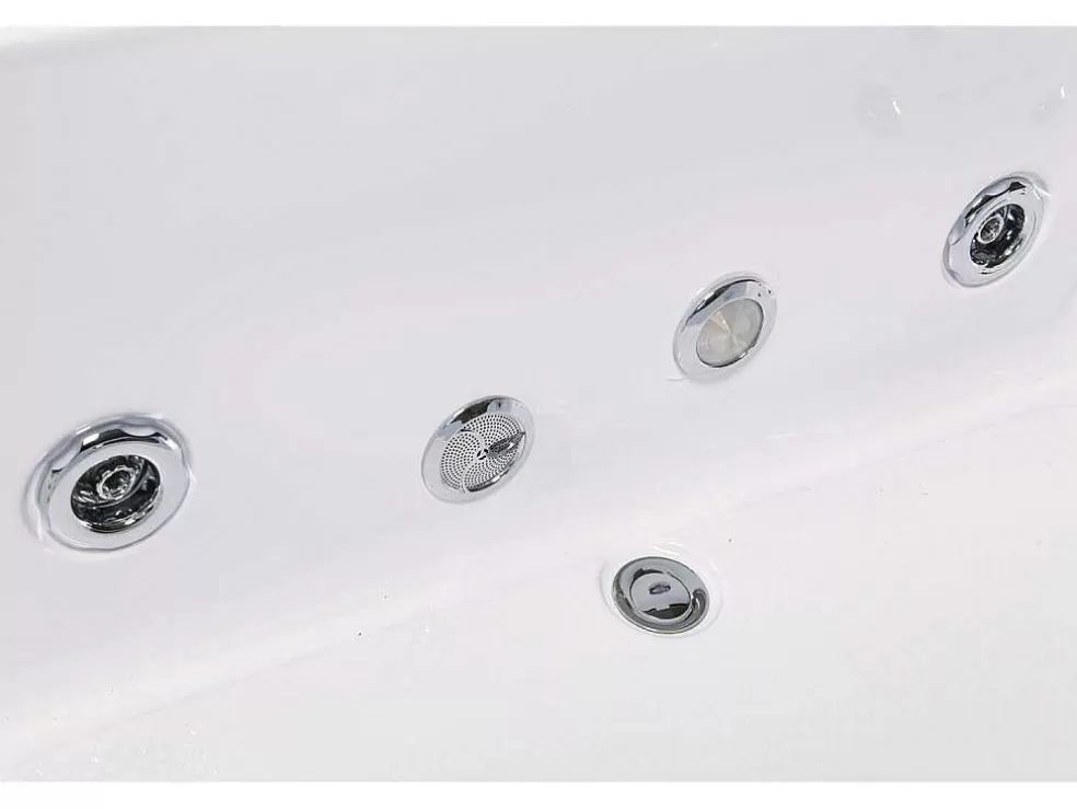 New Wit Hydromassagebad Chromotherapie 180 X 90 Cm 16 Jets Eden Massagebad