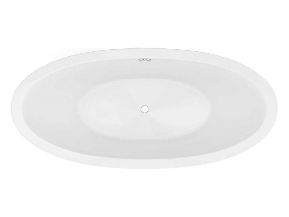 Cheap Wit Vrijstaand Designbad - 225 Liter - 170 X 83 X 77 Cm - Alda Vrijstaand Bad